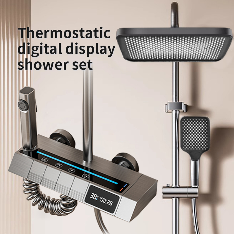 Home Bathroom - Constant temperature digital piano shower head
