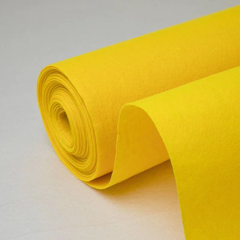 Home Bathroom Layout - Yellow Disposable Carpet for Wedding Celebration