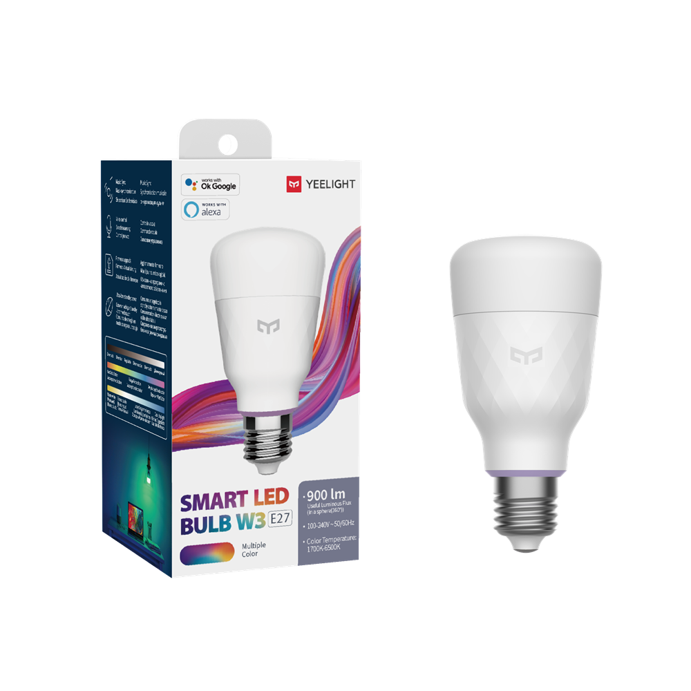 Yeelight Smart LED Bulb W3 Col - Yeelight Light Smart Bulb 评论和价格