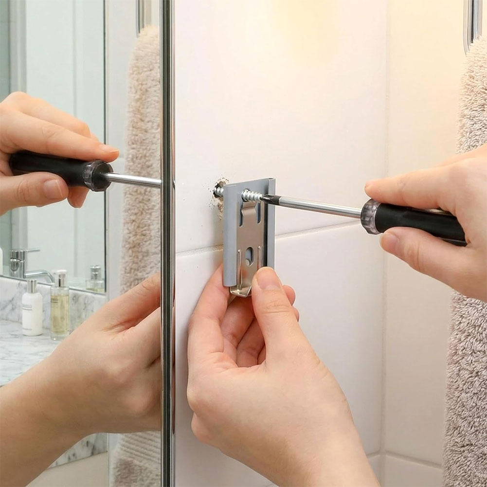 Bathroom Mirror Hardware Adjus - Home Hardware Bathroom Mirrors 评论和价格