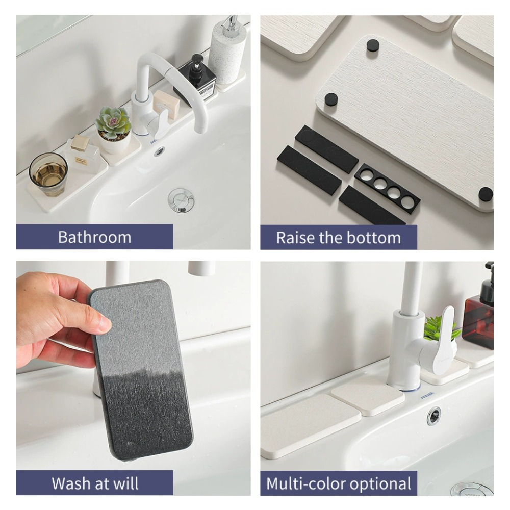 Soap Drying Mat Dish Diatomite - Home Depot Bathroom Sink 评论和价格