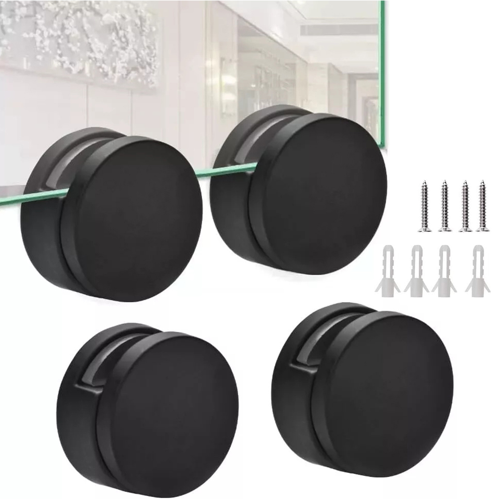 4pcs Glass Mirror Clamp Fixing - Home Hardware Bathroom Mirrors 评论和价格