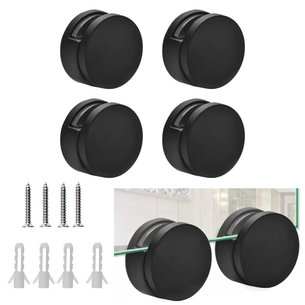 4pcs Glass Mirror Clamp Fixing - Home Hardware Bathroom Mirrors 评论和价格