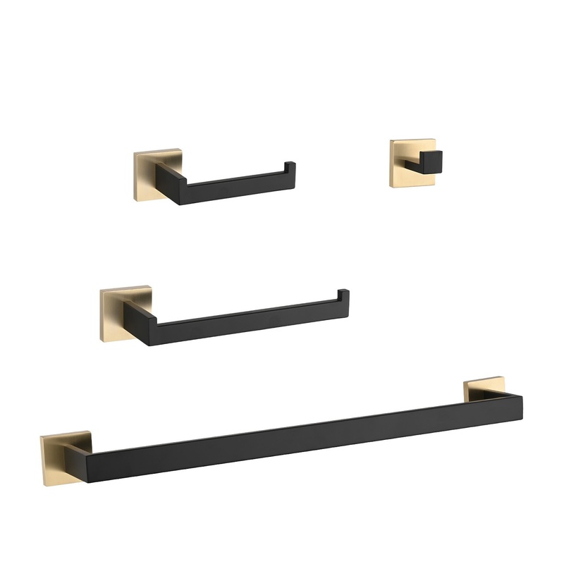 4-Piece Bathroom Hardware Set, - Home Hardware Bathroom Mirrors 评论和价格