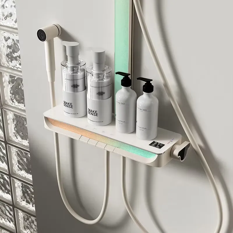 Brass Digital Waterfall Shower - Home Bathroom 评论和价格