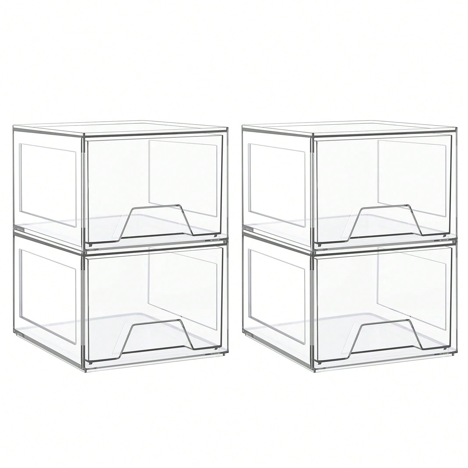 2/4 Pack Stackable Makeup Orga - Home Depot Bathroom Sink 评论和价格
