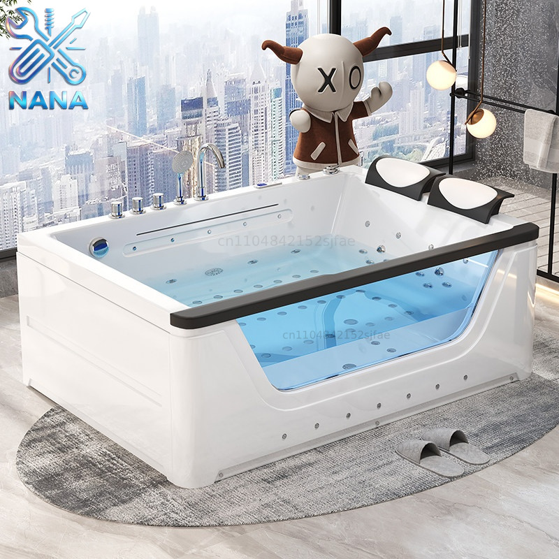 2 Person Acrylic Jacuzzi Hot T - Home Bathroom Jacuzzi Tub 评论和价格